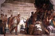 saint sebastian reproving diocletian